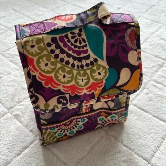 Vera Bradley | "Plum Crazy" Insulated Lunch Tote - Picture 2 of 13